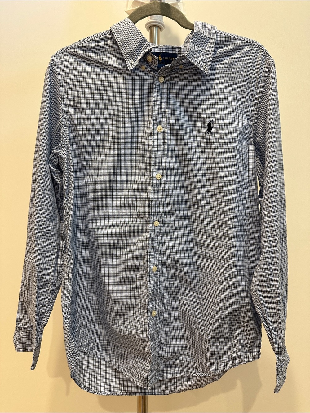 POLO Ralph Lauren | Boys Classic Button Down Oxford | Long Sleeve Shirt XL 18-20